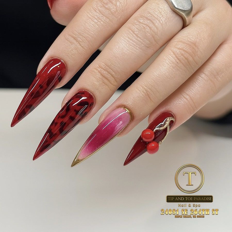 Beautiful Nails at Tip & Toe Paradise